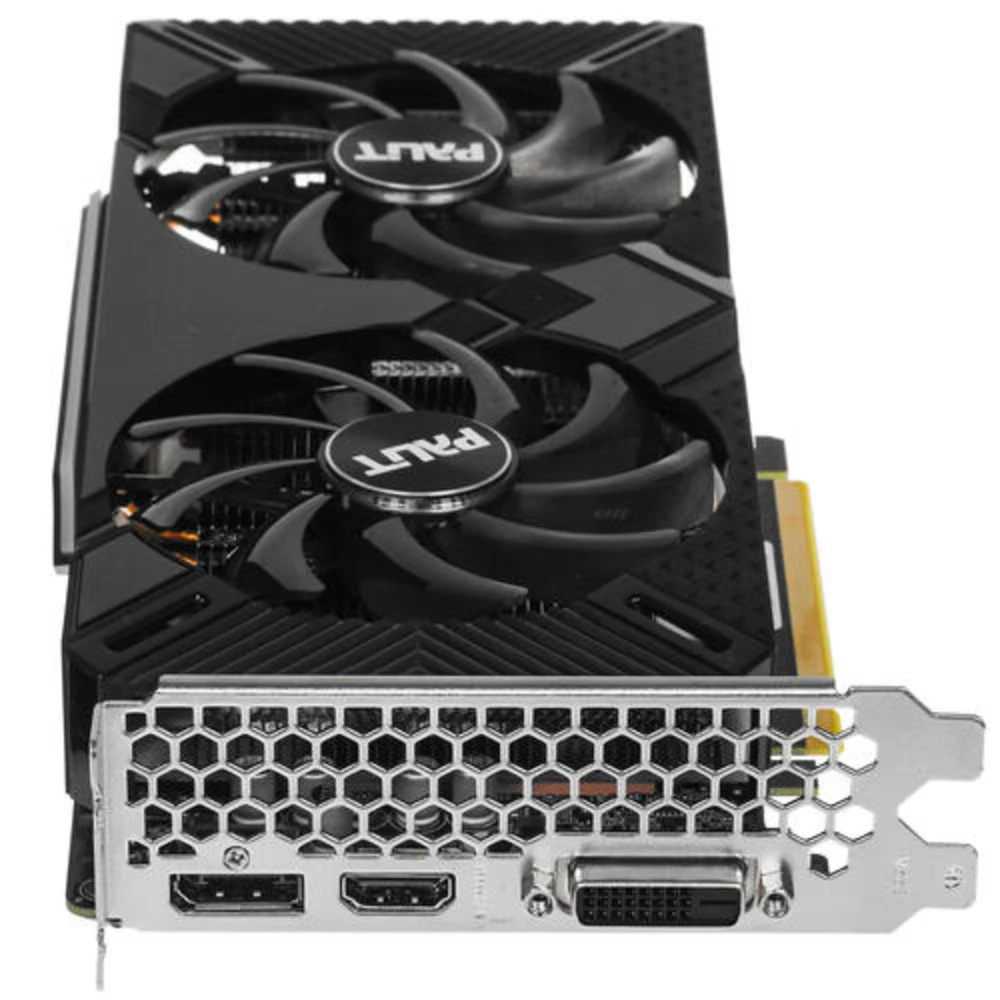 Видеокарта Palit NVIDIA GeForce GTX 1660TI DUAL NE6166T018J9-1160C 6 ГБ