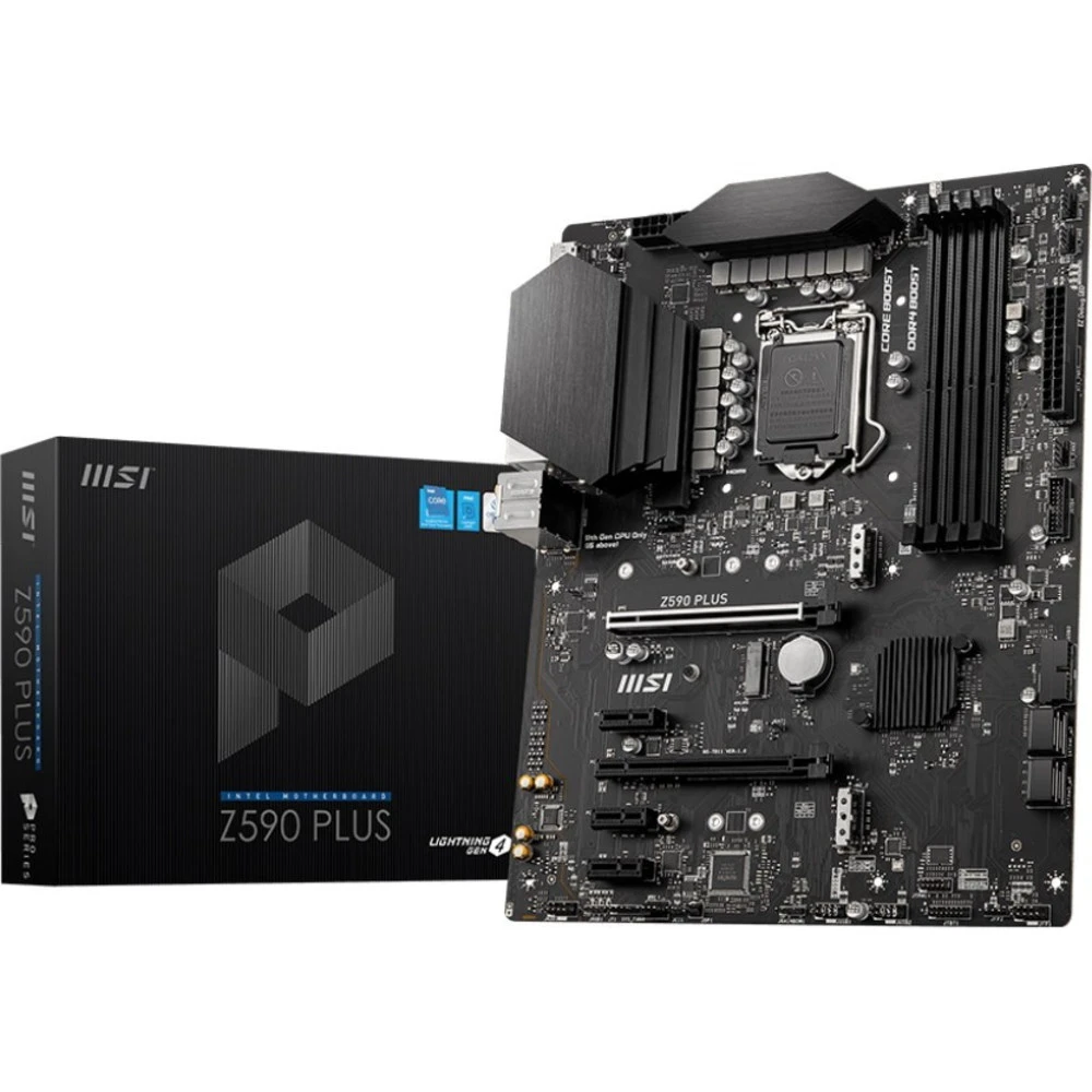 Материнская плата MSI Z590 PLUS ATX, LGA 1200