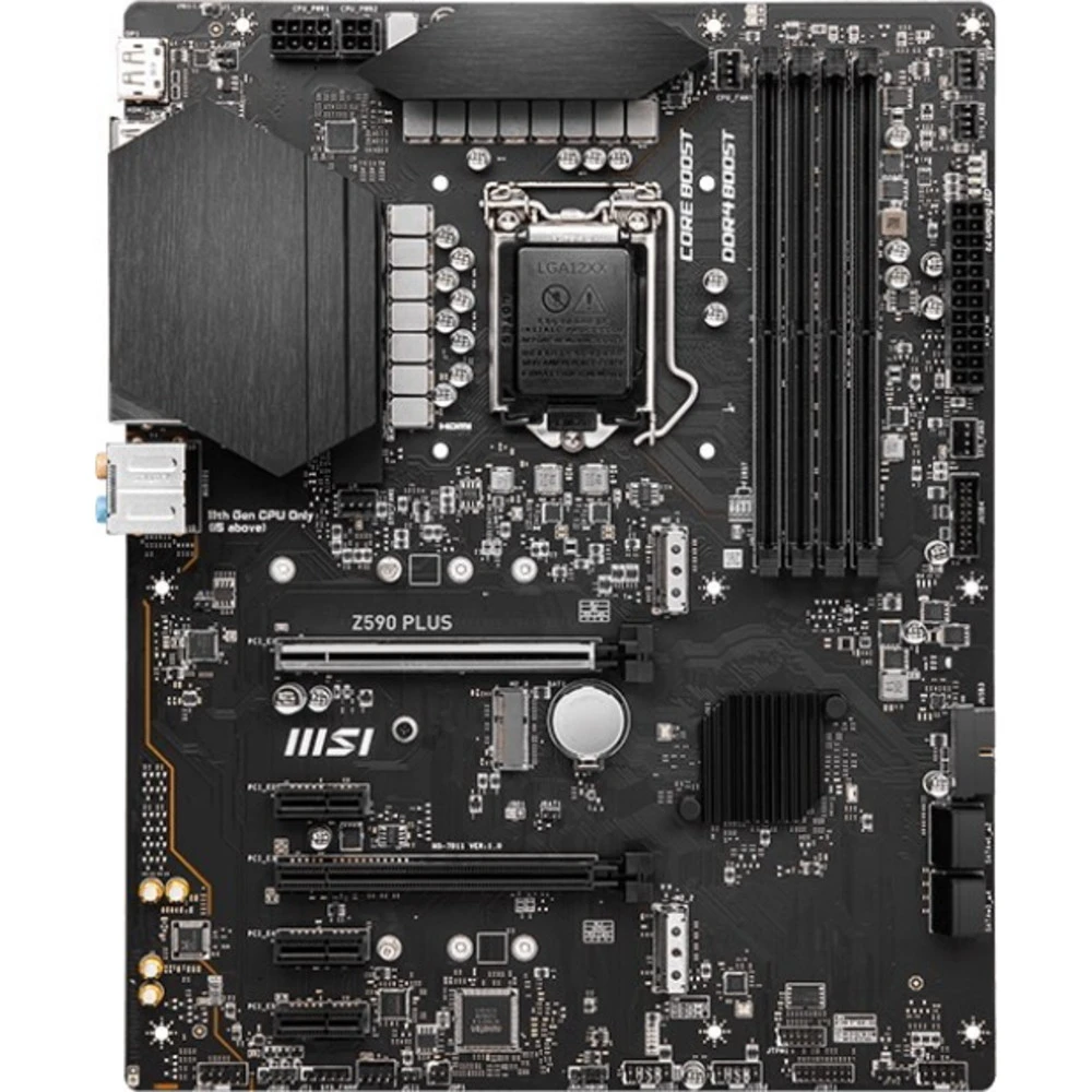 Материнская плата MSI Z590 PLUS ATX, LGA 1200