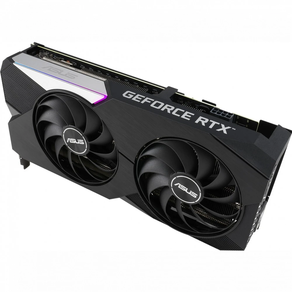 Видеокарта Asus RTX3060T DUAL-RTX3060TI-O8G-V2 8 ГБ