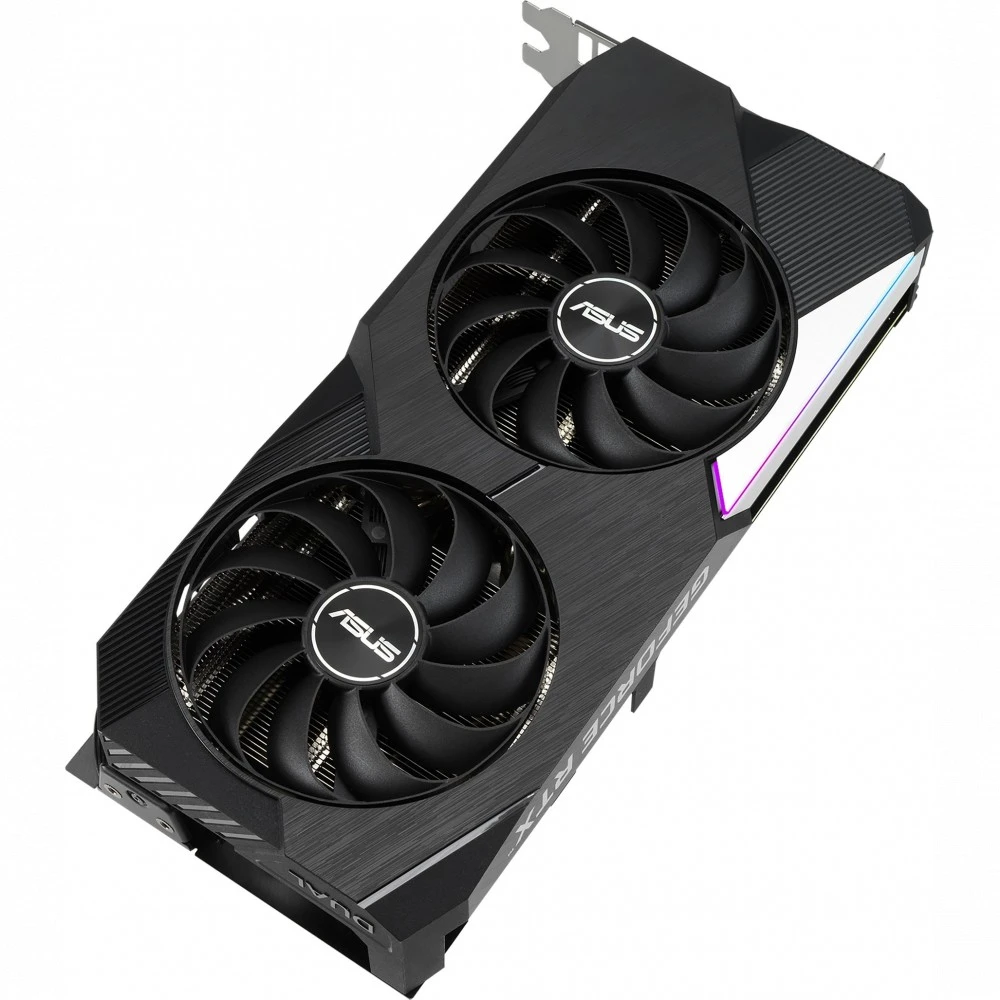 Видеокарта Asus RTX3060T DUAL-RTX3060TI-O8G-V2 8 ГБ