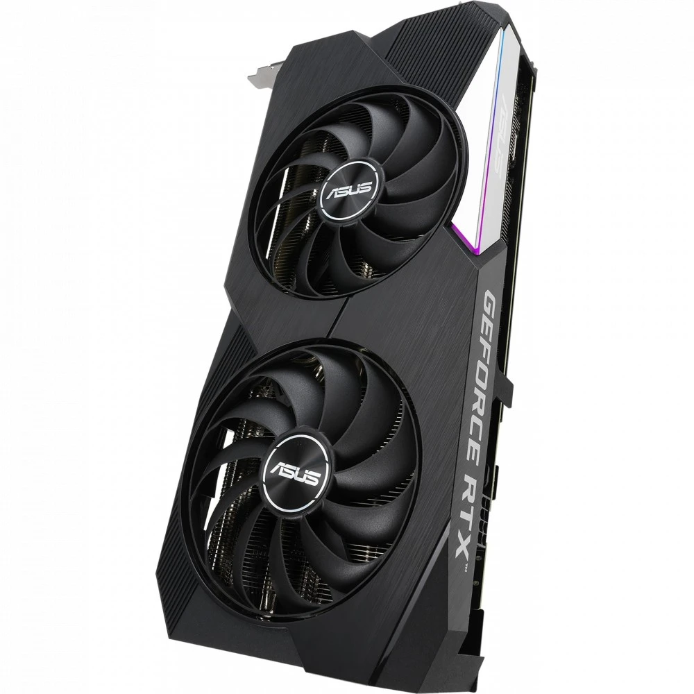 Видеокарта Asus RTX3060T DUAL-RTX3060TI-O8G-V2 8 ГБ