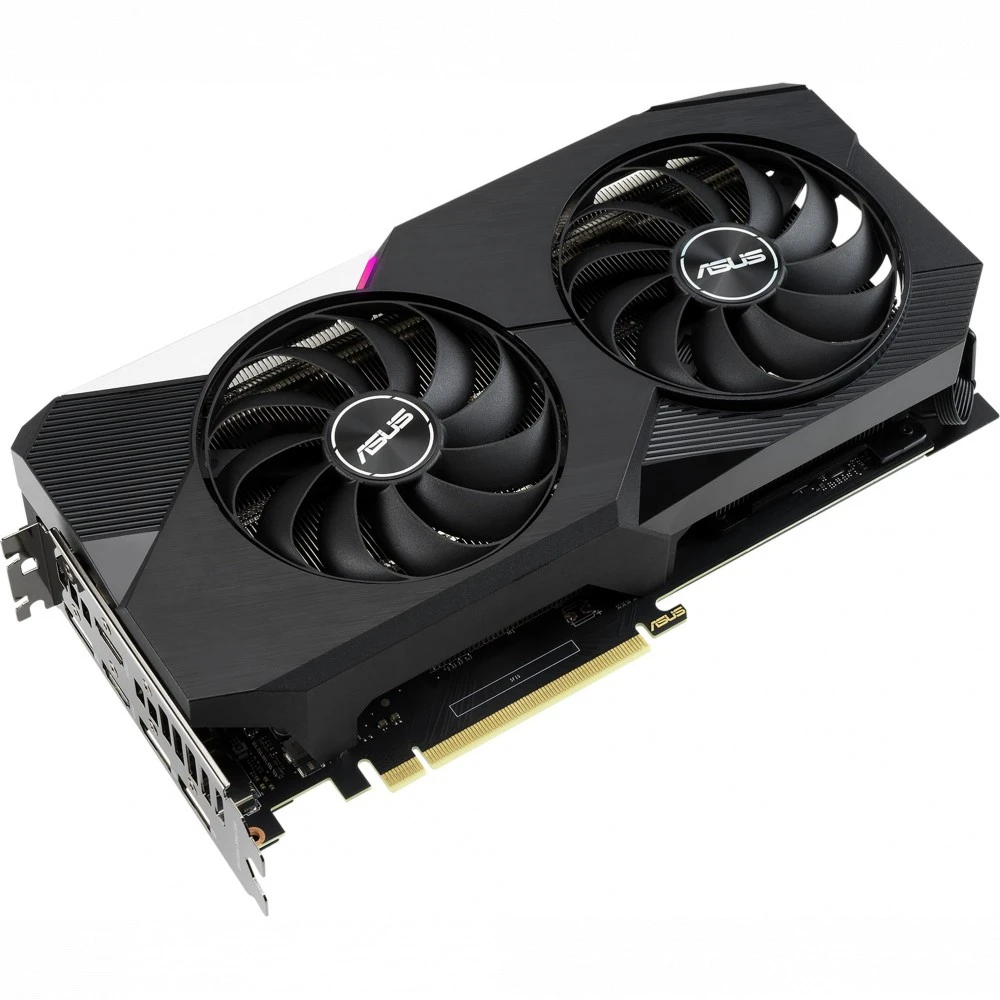 Видеокарта Asus RTX3060T DUAL-RTX3060TI-O8G-V2 8 ГБ