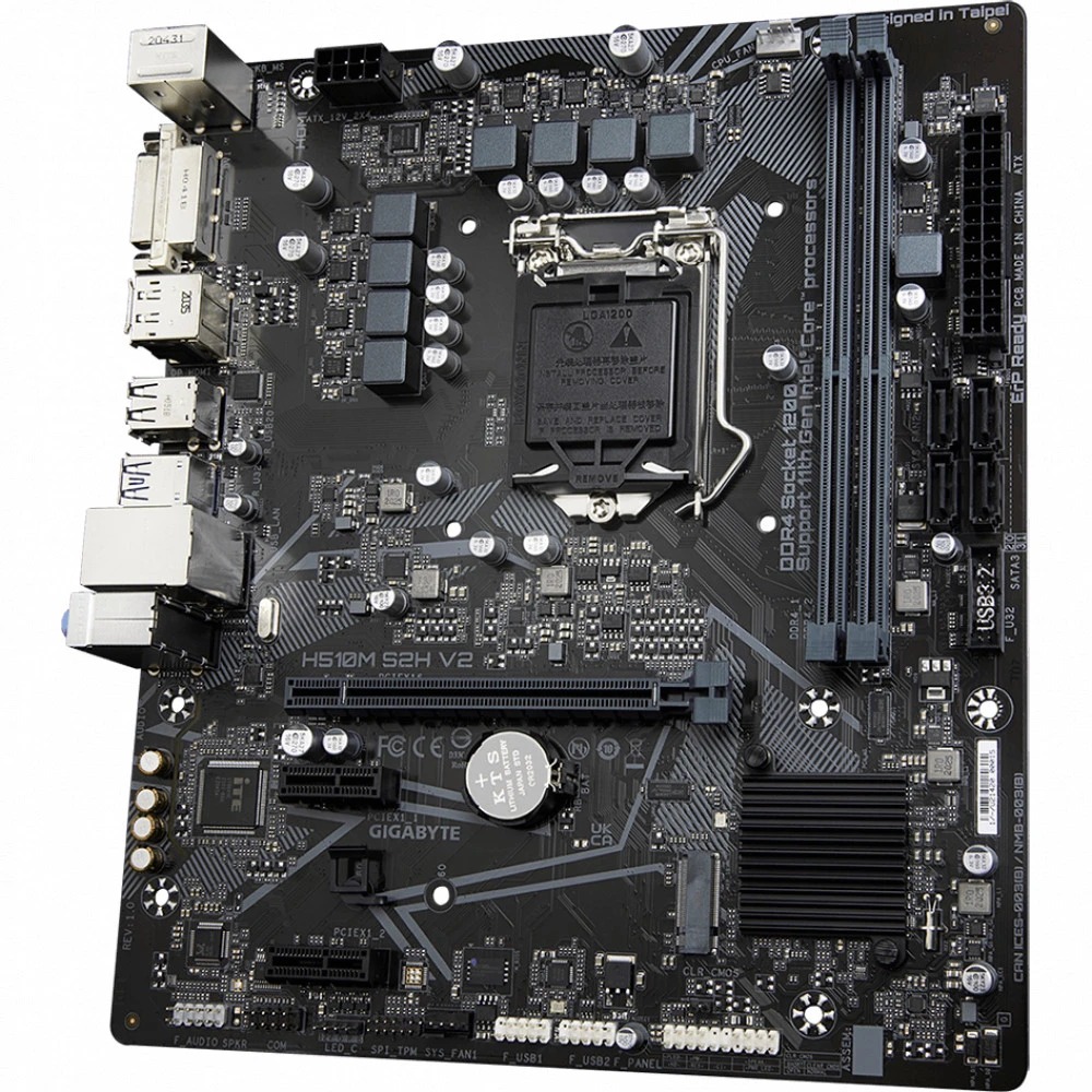 Материнская плата Gigabyte H510M S2H V2 Micro-ATX, LGA 1200