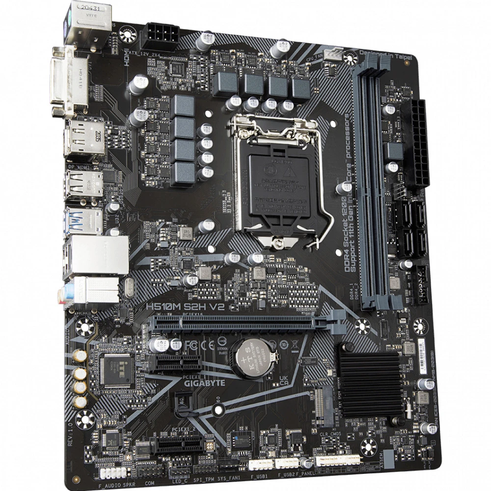 Материнская плата Gigabyte H510M S2H V2 Micro-ATX, LGA 1200