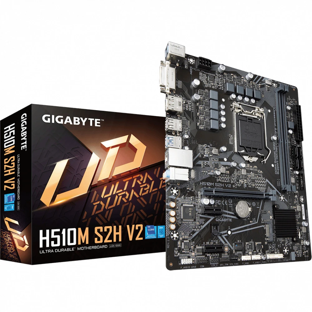 Материнская плата Gigabyte H510M S2H V2 Micro-ATX, LGA 1200