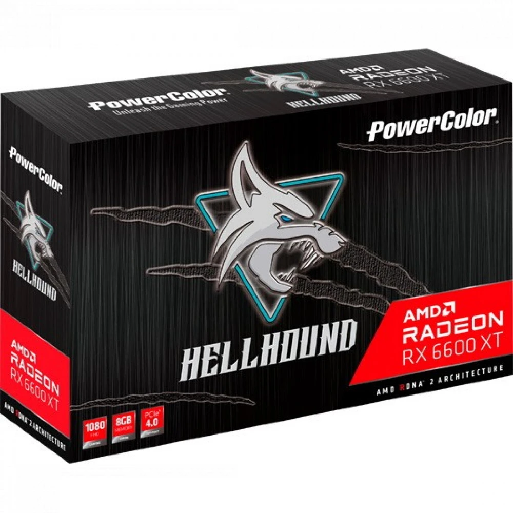 Видеокарта PowerColor RX 6600XT AXRX 6600XT 8GBD6-3DHL/OC 8 ГБ