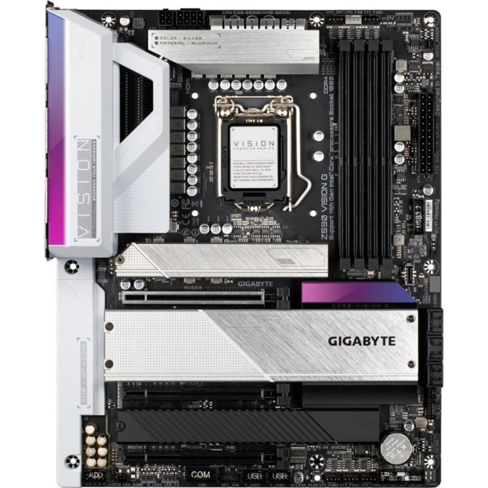 Материнская плата Gigabyte Z590 VISION G ATX, LGA 1200