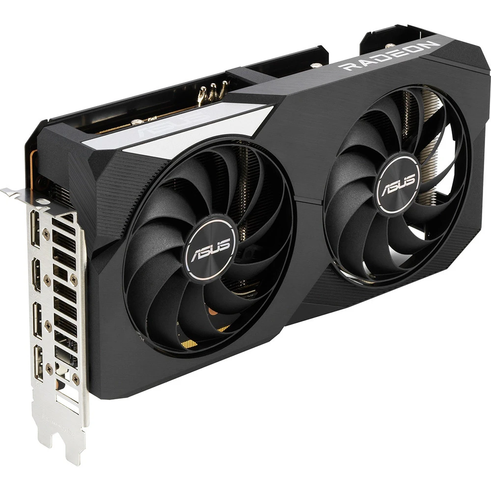Видеокарта Asus RX 6600 XT DUAL-RX6600XT-O8G 8 ГБ