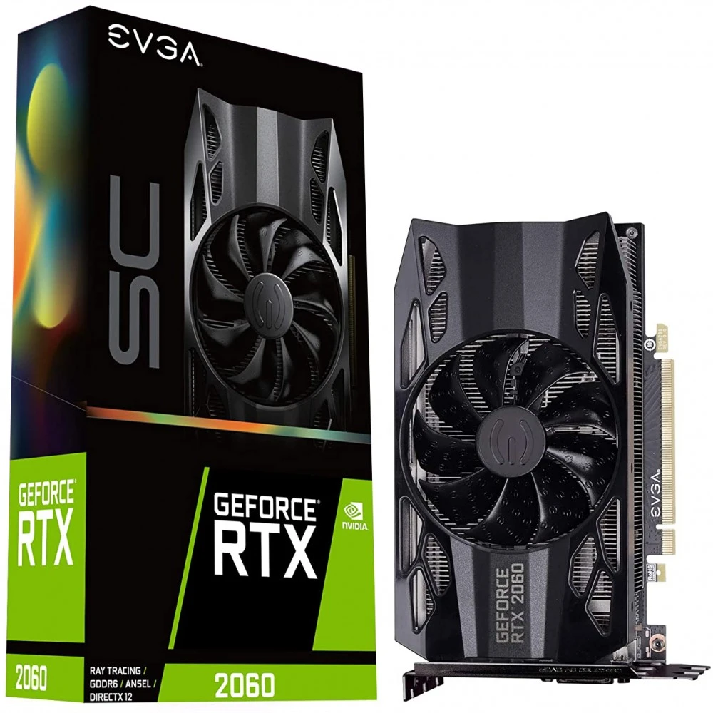 Видеокарта EVGA eForce RTX 2060 XC Ultra Gaming 06G-P4-2062-KR 6 ГБ