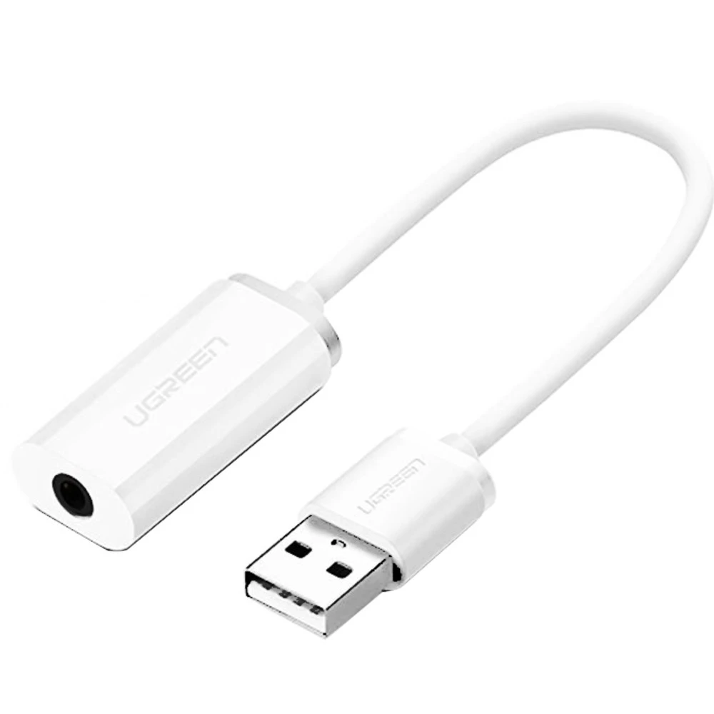 Кабель интерфейсный UGREEN US206 30712 MINI JACK 3.5 (input) - USB Type A
