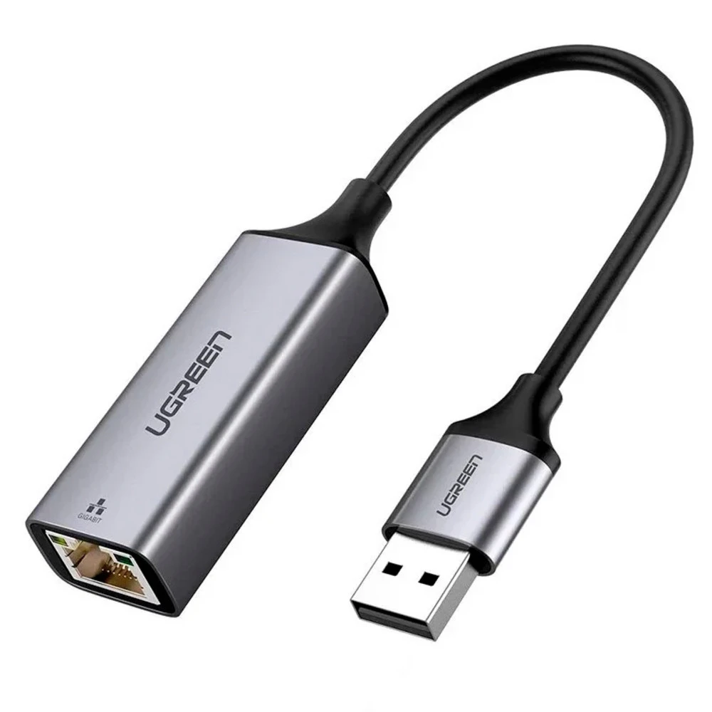 Кабель интерфейсный UGREEN CM209 50922 USB Type A - Ethernet (RJ45) (LAN)
