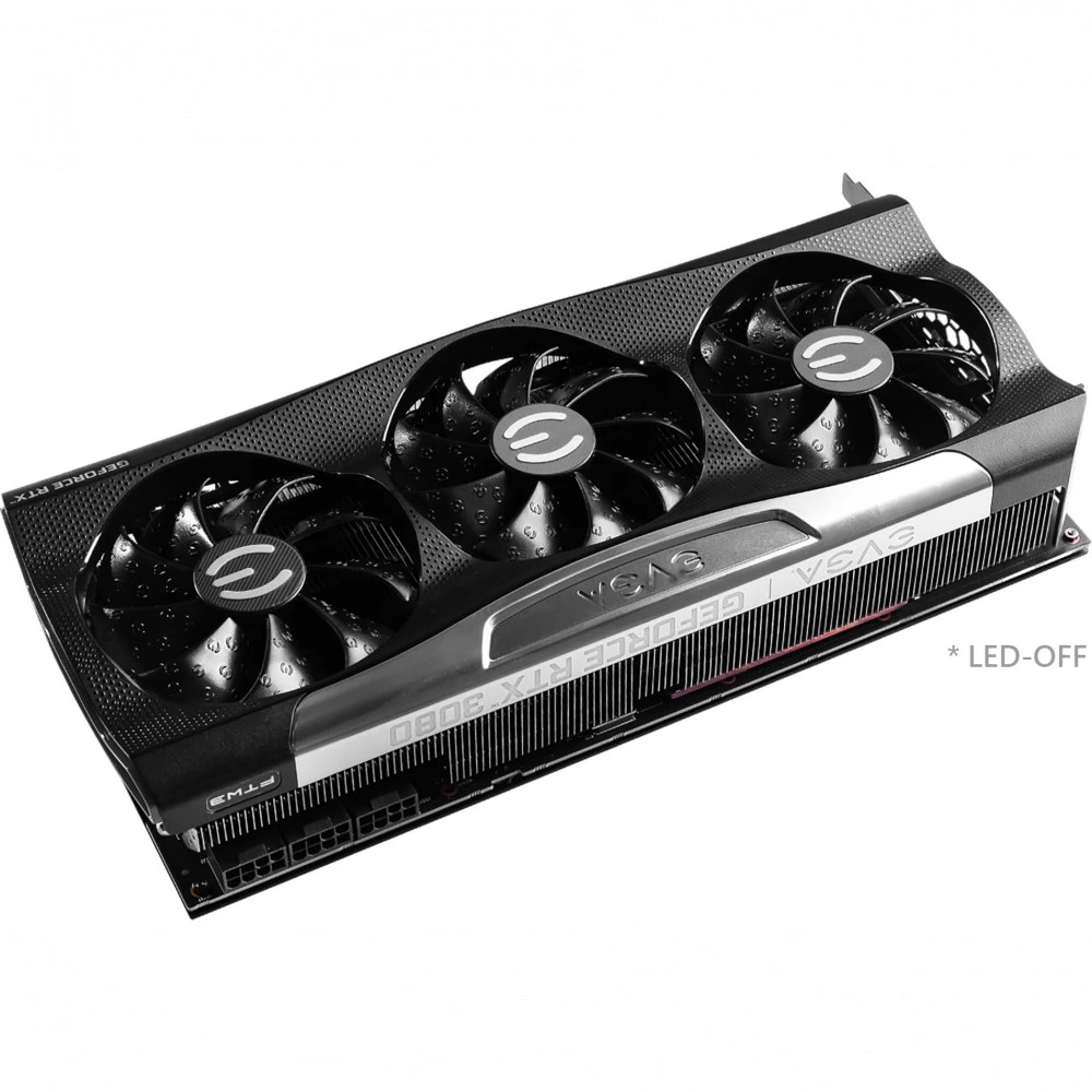 Видеокарта EVGA RTX 3080 FTW3 ULTRA GAMING LHR 10G-P5-3897-KL 10 ГБ