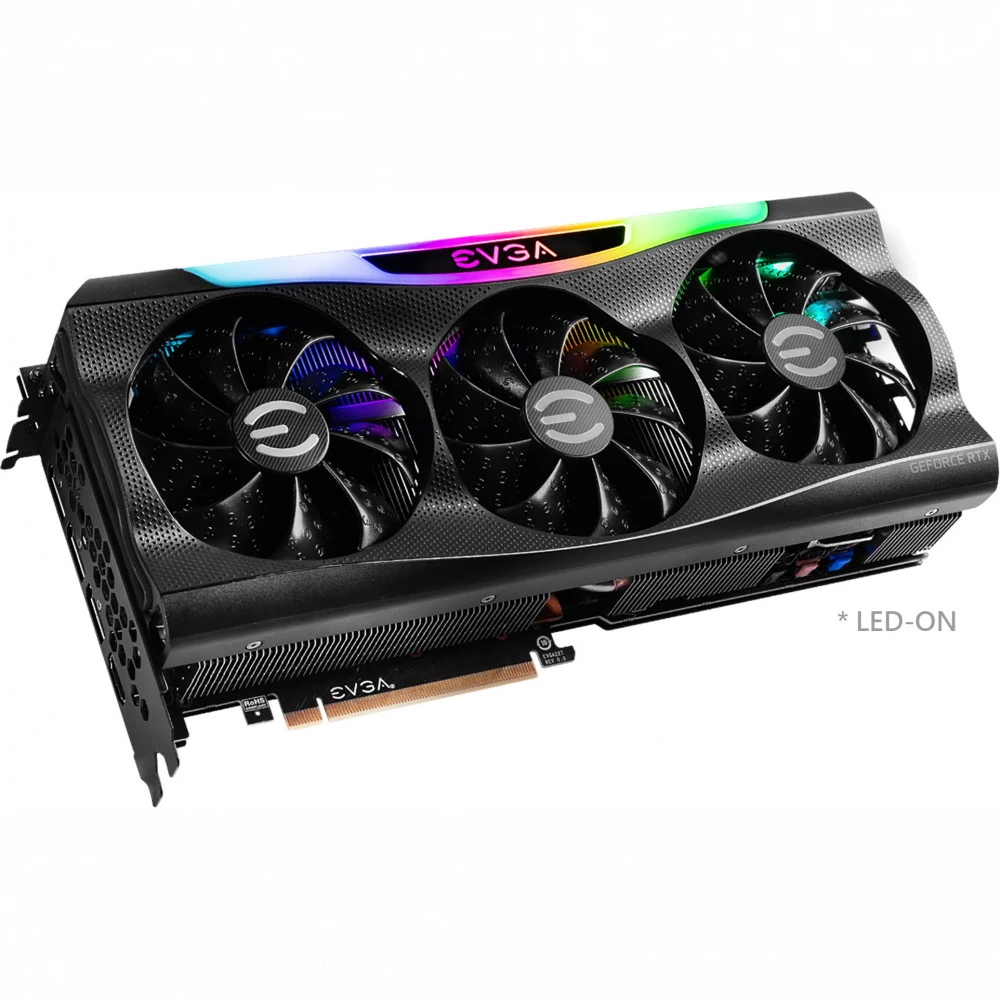 Видеокарта EVGA RTX 3080 FTW3 ULTRA GAMING LHR 10G-P5-3897-KL 10 ГБ