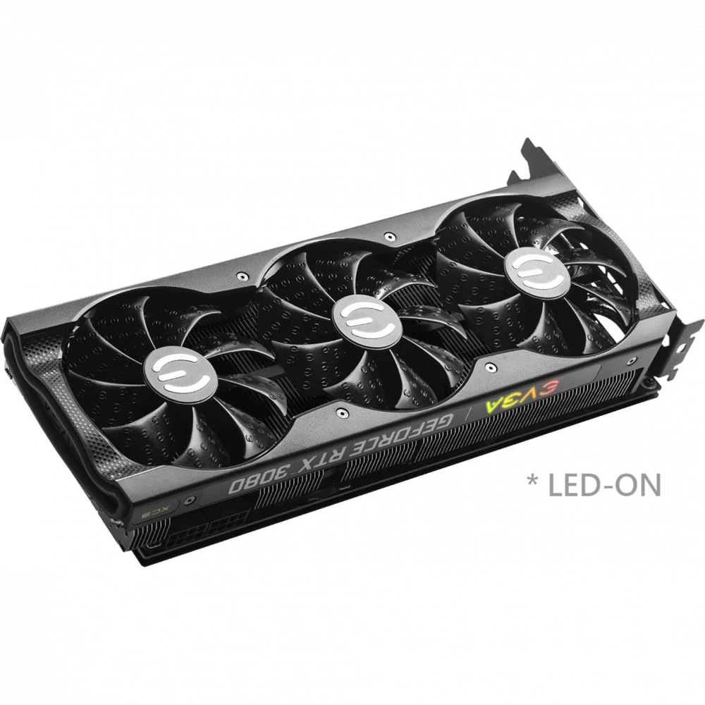 Видеокарта EVGA RTX 3080 XC3 ULTRA GAMING LHR 10G-P5-3885-KL 10 ГБ