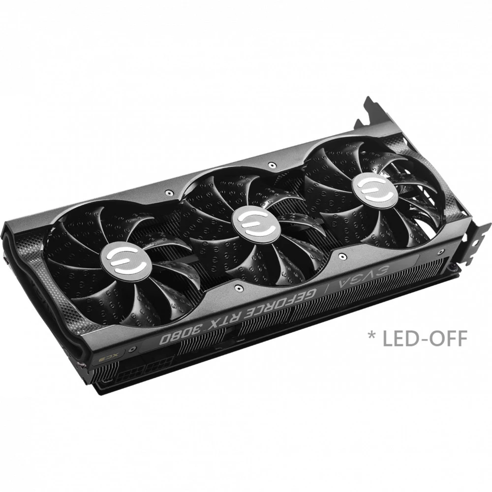 Видеокарта EVGA RTX 3080 XC3 ULTRA GAMING LHR 10G-P5-3885-KL 10 ГБ