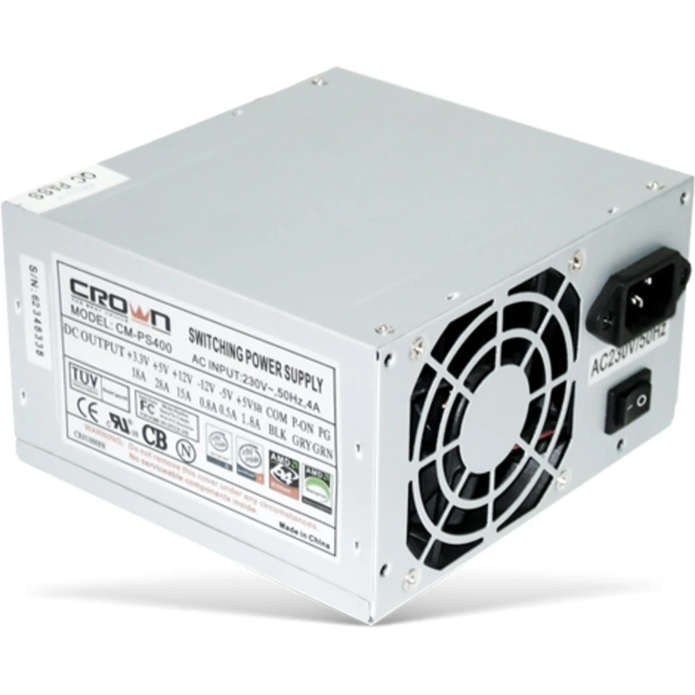 Блок питания CROWN CM-PS400W 400 Вт, 80+