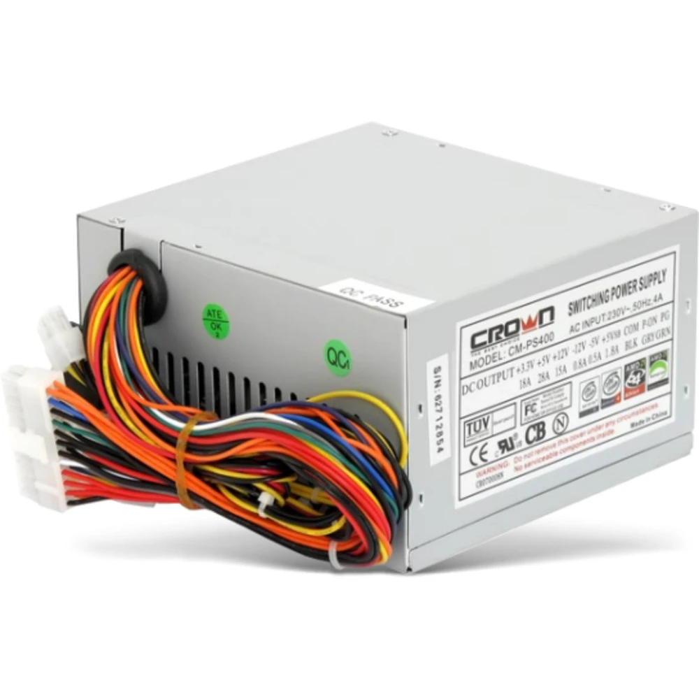 Блок питания CROWN CM-PS400W 400 Вт, 80+