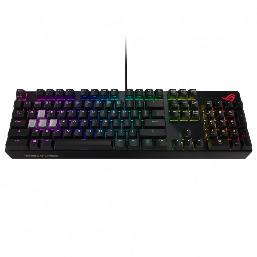 Клавиатура Asus XA02 ROG STRIX SCOPE 90MP0186-B0RA00 Проводная, USB