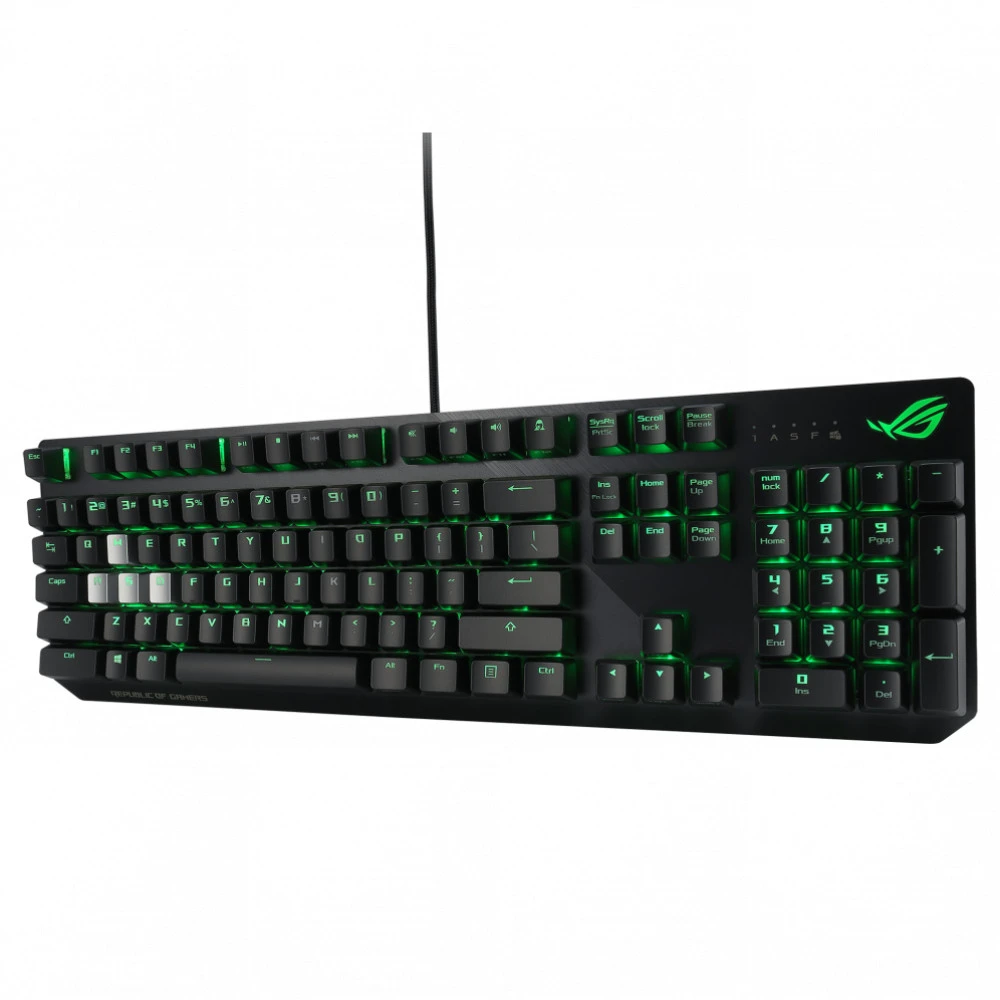 Клавиатура Asus XA02 ROG STRIX SCOPE 90MP0186-B0RA00 Проводная, USB