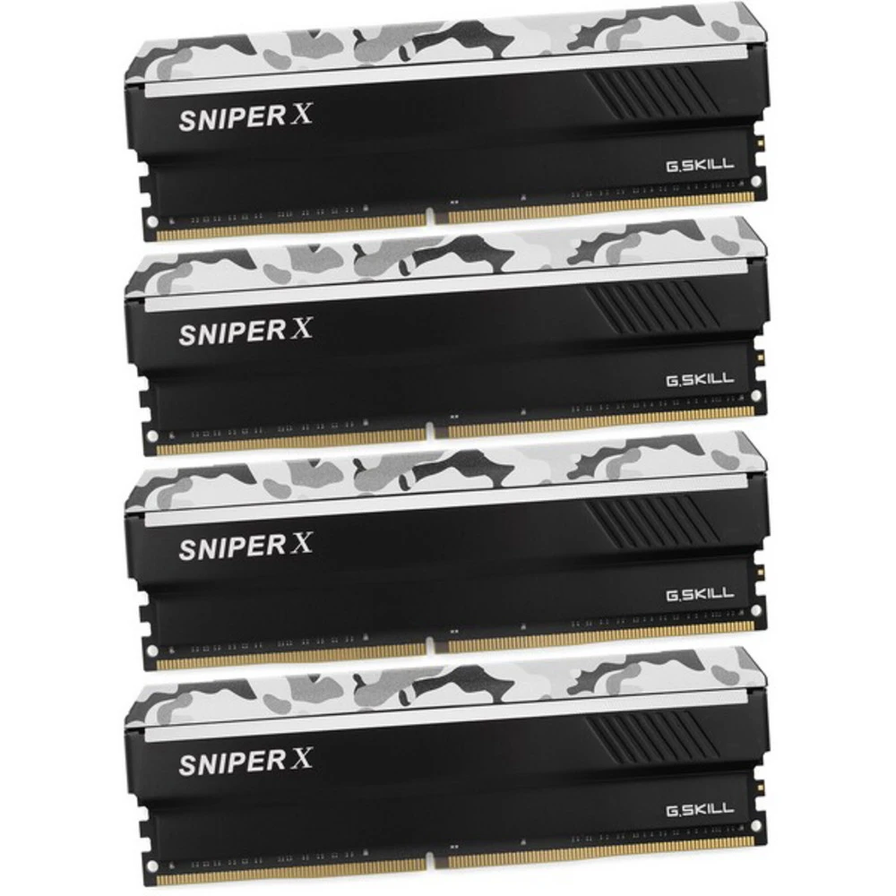 ОЗУ G.Skill Sniper X F4-3600C19Q-32GSXWB DIMM, DDR4, 32 Гб (4 х 8 Гб), 3600 МГц