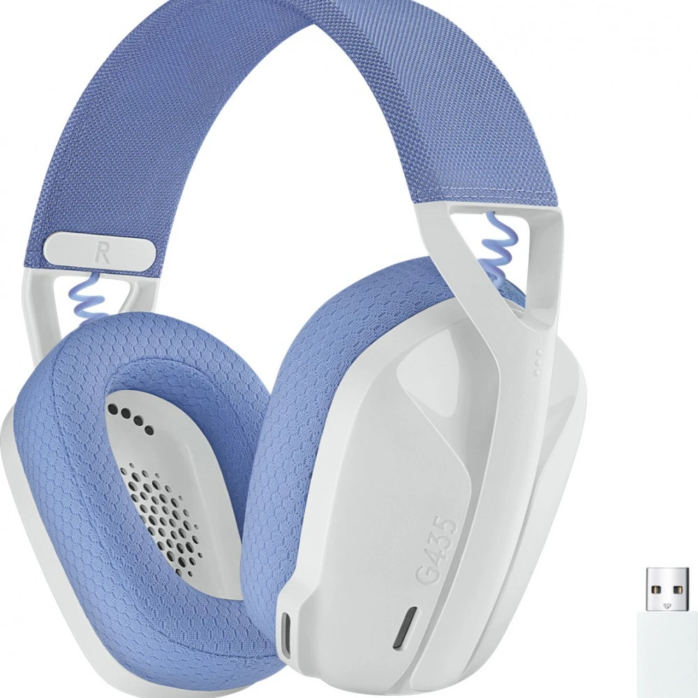 Наушники Logitech G435 LIGHTSPEED Wireless Gaming Headset 981-001074
