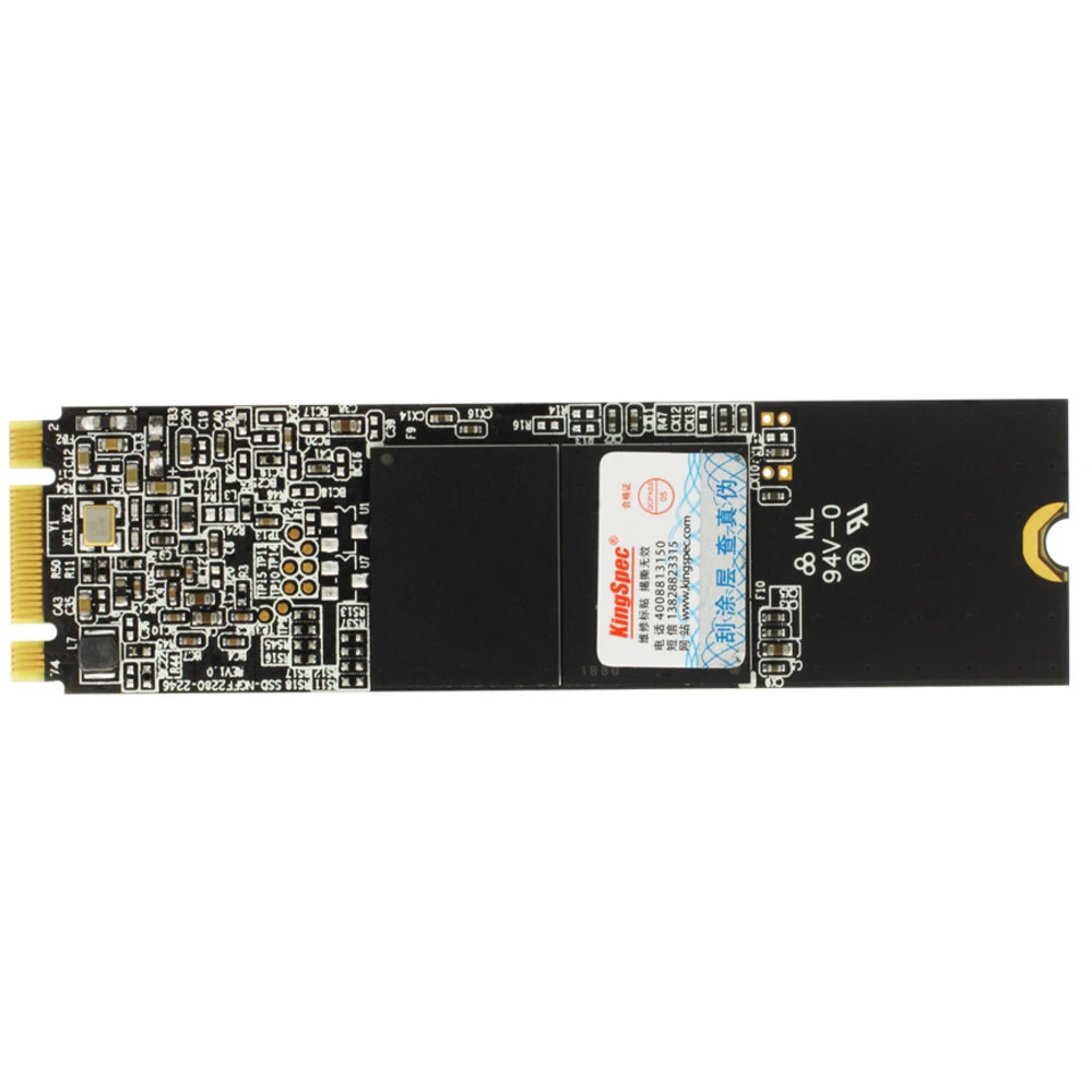 Жесткий диск KingSpec NT-64 2280 SSD (твердотельные), 64 ГБ, M.2, SATA