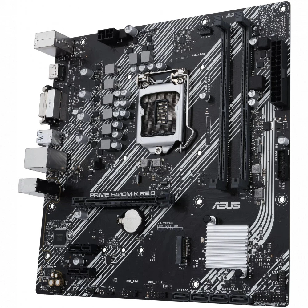 Материнская плата Asus PRIME H410M-K R2.0 Micro-ATX, LGA 1200