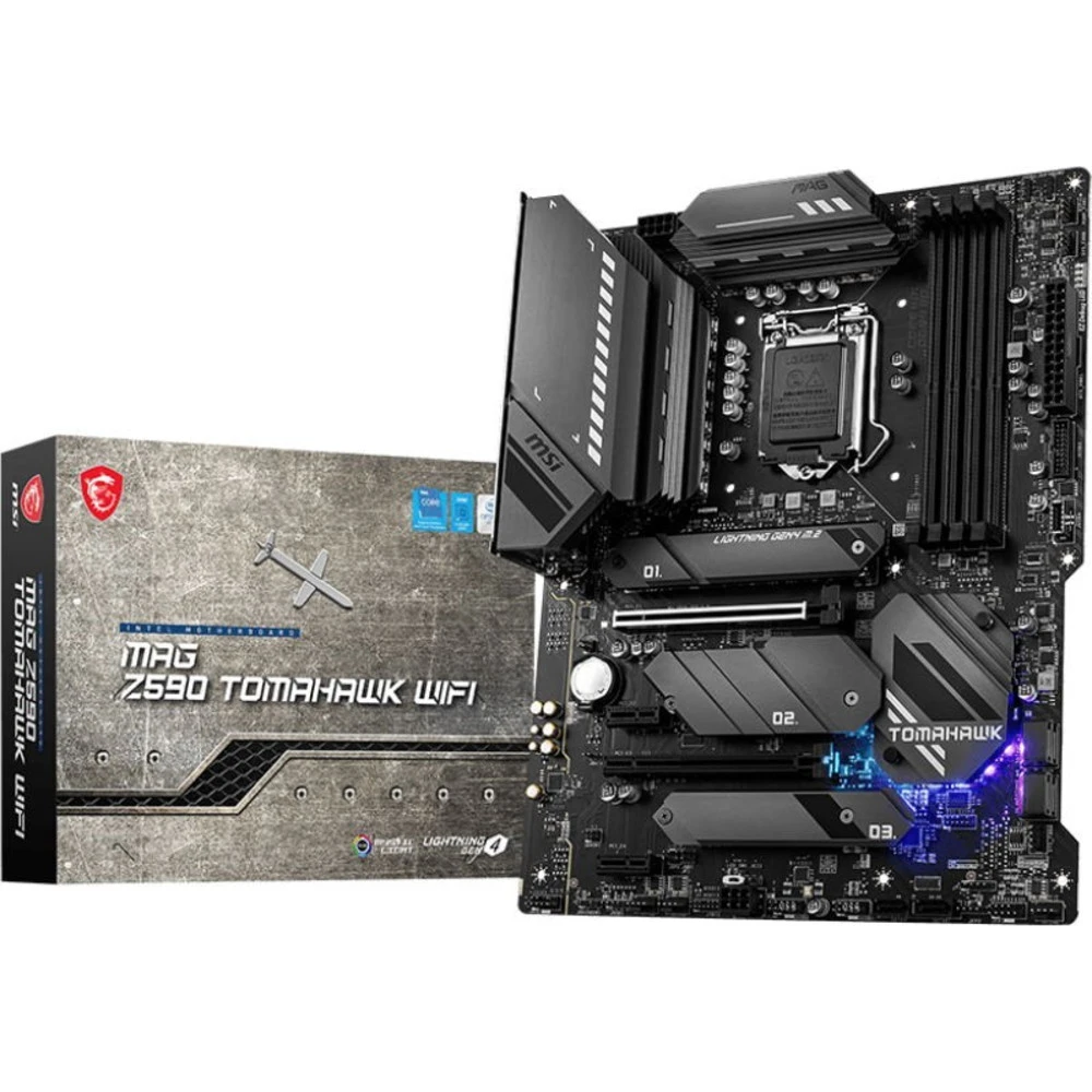Материнская плата MSI MAG Z590 TOMAHAWK WIFI ATX, LGA 1200