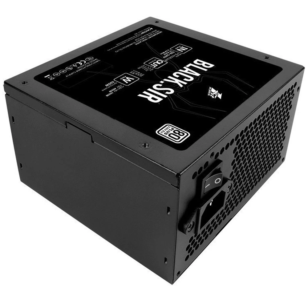 Блок питания 1STPLAYER BLACK SIR SR-500W 500 Вт, 80+