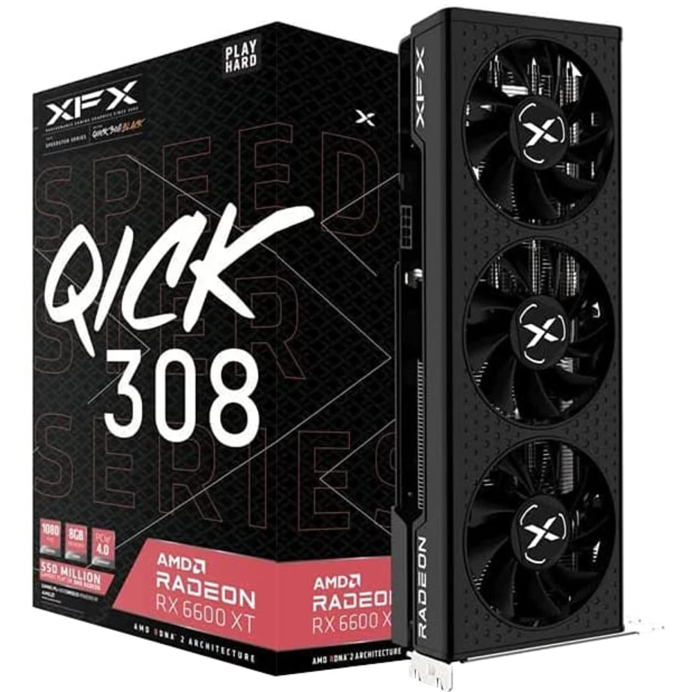 Видеокарта XFX RX 6600 XT RX-66XT8LBDQ 8 ГБ