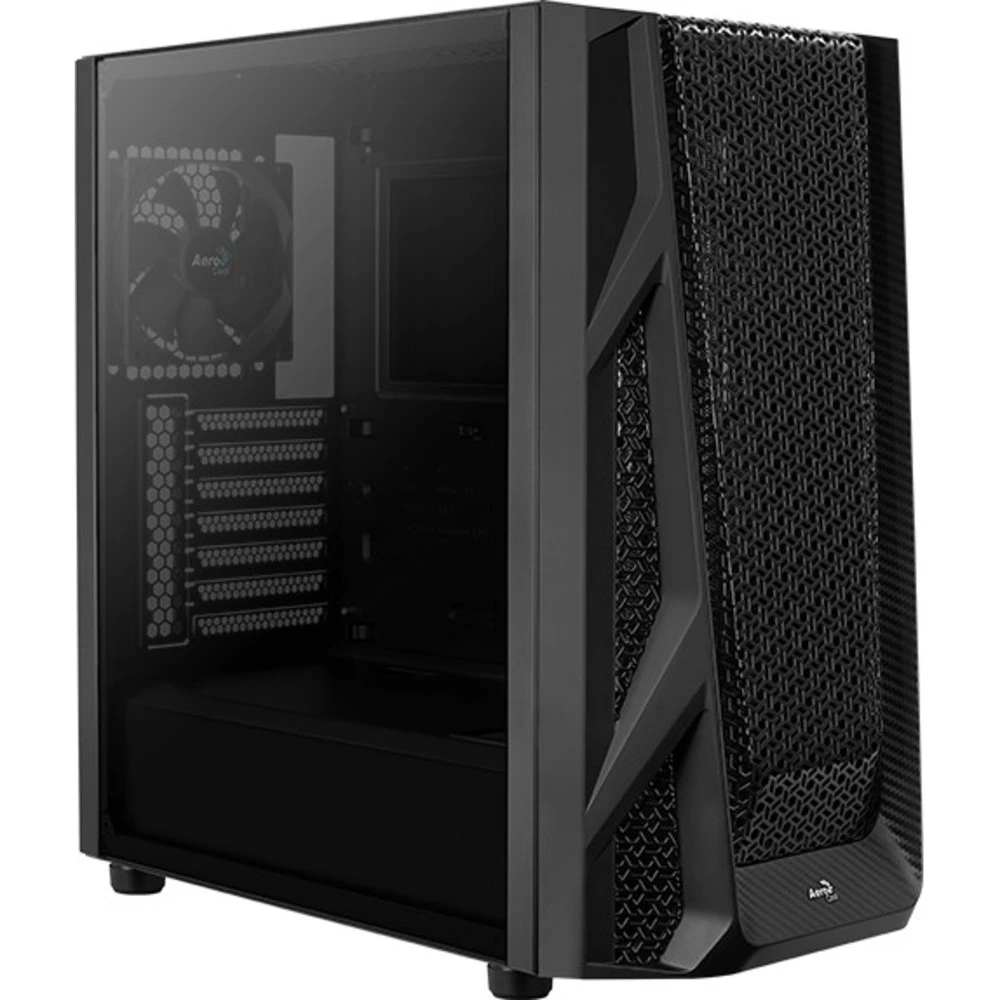 Корпус Aerocool AirHawk AirHawk-G-BK-v1 Mid-Tower