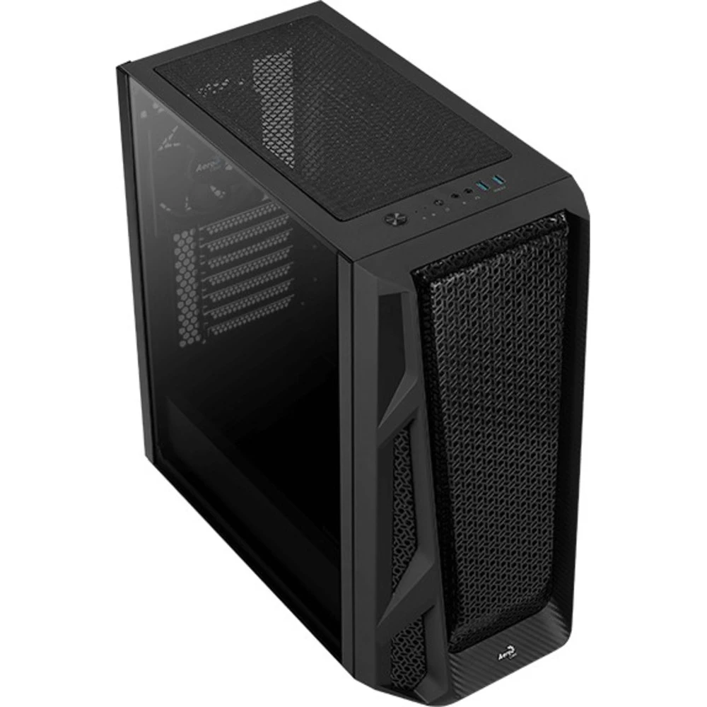 Корпус Aerocool AirHawk AirHawk-G-BK-v1 Mid-Tower