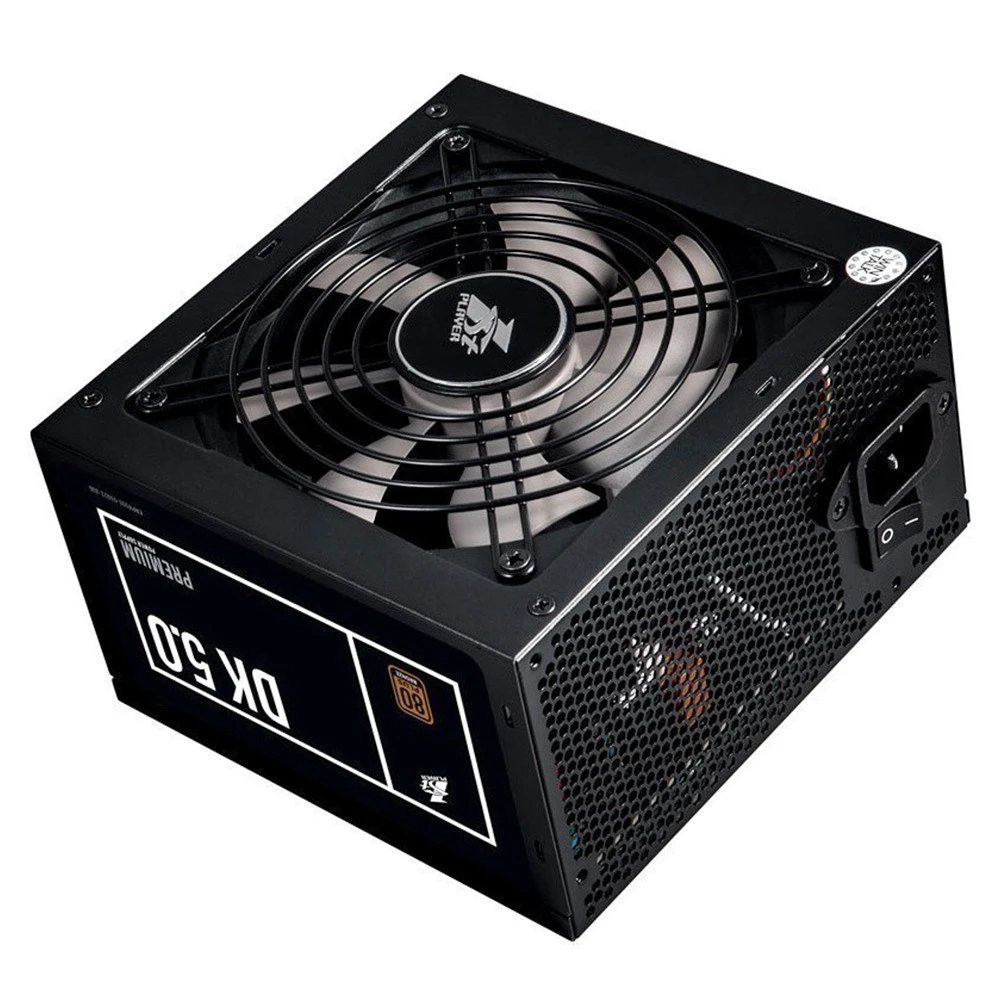 Блок питания 1STPLAYER DK PREMIUM PS-600AX 600 Вт, 80+ Bronze