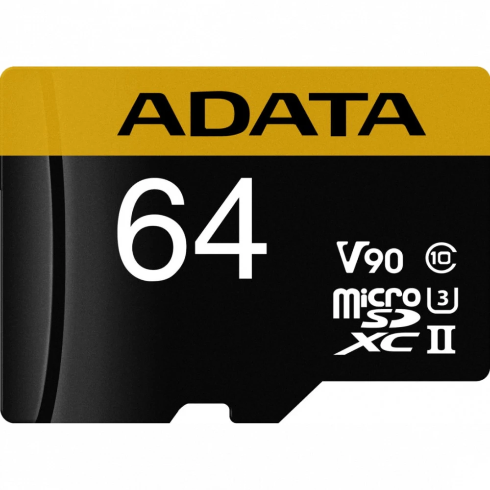 Флеш (Flash) карты ADATA microSDXC Class 10 + adapter SD AUSDX64GUII3CL10-CA1 64 ГБ