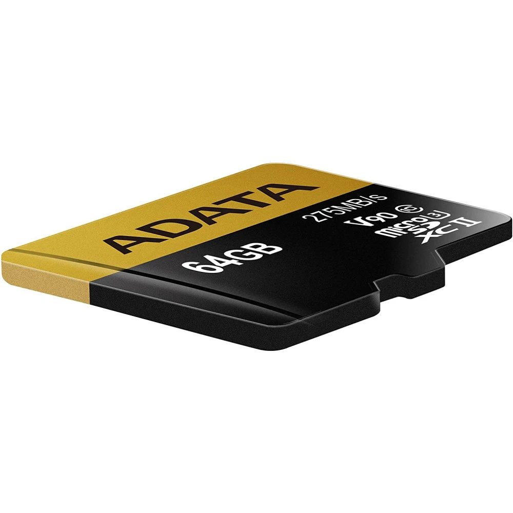 Флеш (Flash) карты ADATA microSDXC Class 10 + adapter SD AUSDX64GUII3CL10-CA1 64 ГБ