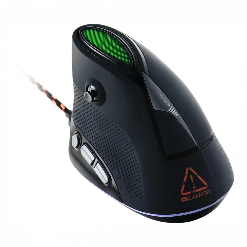 Мышь Canyon Wired Vertical with 7 programmable buttons CND-SGM14RGB Игровые, Проводная