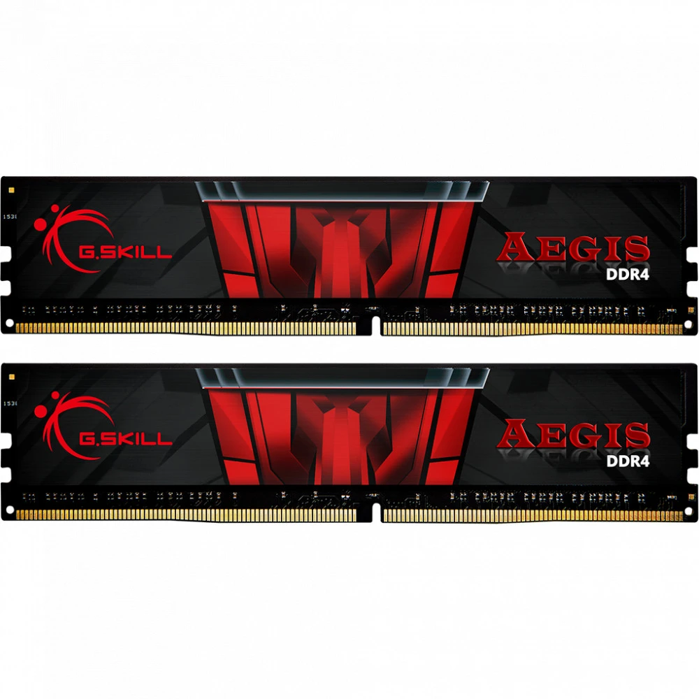 ОЗУ G.Skill Aegis F4-3200C16D-16GIS DIMM, DDR4, 16 Гб (2 х 8 Гб), 3200 МГц