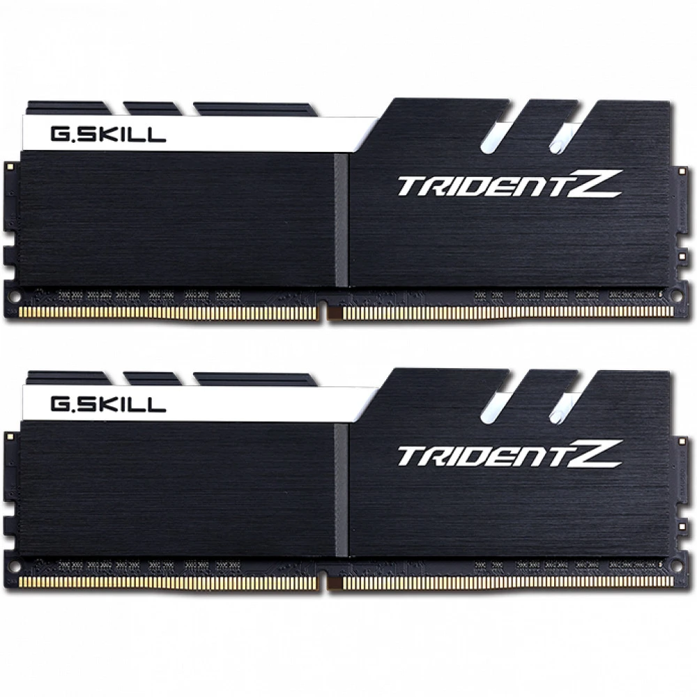 ОЗУ G.Skill Trident Z F4-3200C16D-32GTZKW DIMM, DDR4, 32 Гб (2 х 16 Гб), 3200 МГц