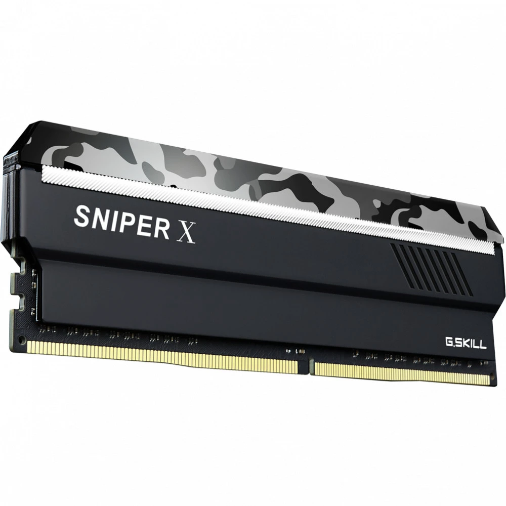 ОЗУ G.Skill Sniper X F4-3200C16D-16GSXWB DIMM, DDR4, 16 Гб (2 х 8 Гб), 3200 МГц