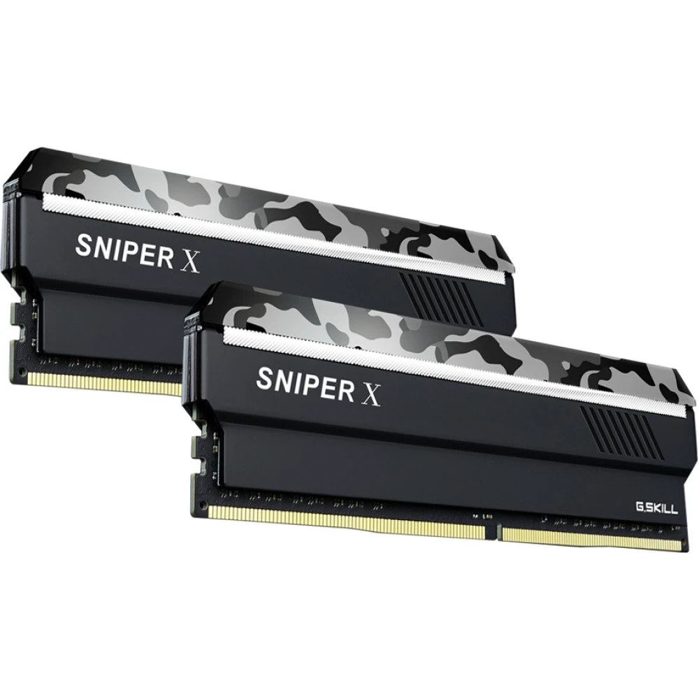 ОЗУ G.Skill Sniper X F4-3200C16D-16GSXWB DIMM, DDR4, 16 Гб (2 х 8 Гб), 3200 МГц
