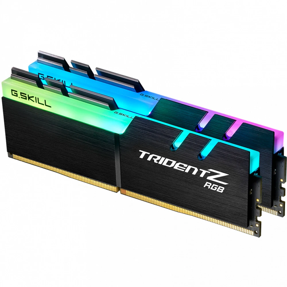 ОЗУ G.Skill Trident Z RGB F4-3600C14D-32GTZRA DIMM, DDR4, 32 Гб (2 х 16 Гб), 3600 МГц