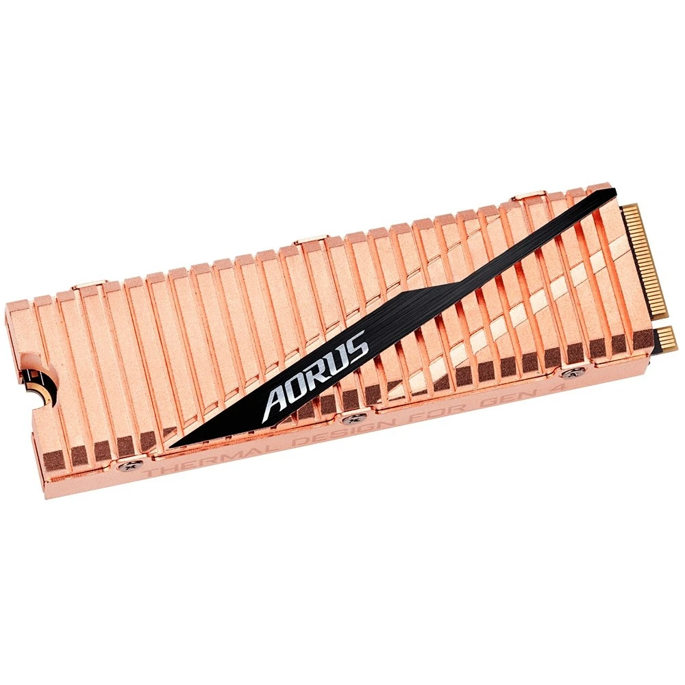 Жесткий диск Gigabyte AORUS NVMe Gen4 M2/GP-ASM2NE6200TTTD SSD (твердотельные), 2 ТБ, M.2