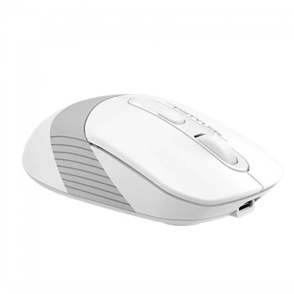 Мышь A4Tech FB10C GRAYISH WHITE Бюджетные, Беспроводная