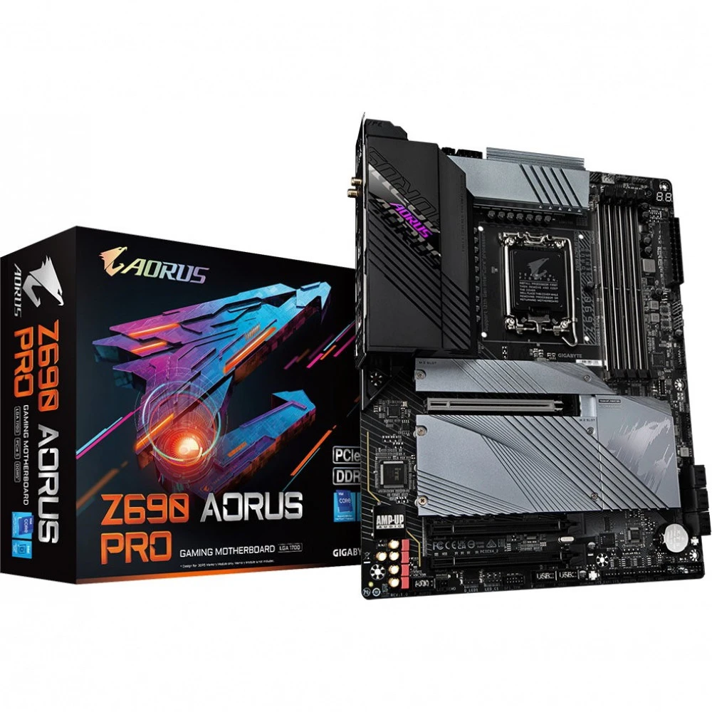 Материнская плата Gigabyte Z690 AORUS PRO ATX, LGA 1700