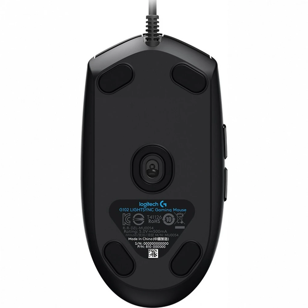 Мышь Logitech G102 Lightsync L910-005823 Премиальные, Проводная