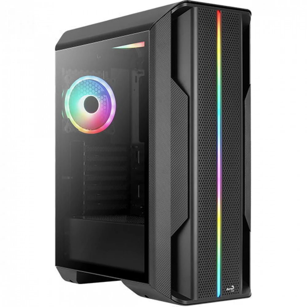 Корпус Aerocool Splinter Duo-G-BK-v1 Mid-Tower