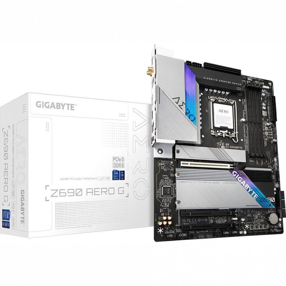 Материнская плата Gigabyte Z690 AERO G ATX, LGA 1700