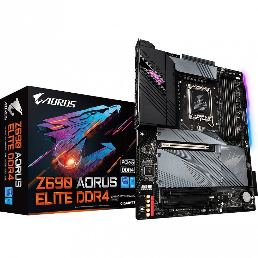 Материнская плата Gigabyte Z690 AORUS ELITE DDR4 ATX, LGA 1700