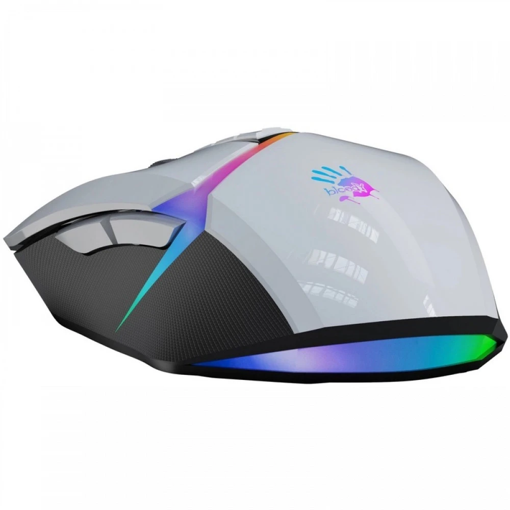 Мышь A4Tech Bloody W60-Max Panda White W60-Max (Panda White) Игровые, Проводная